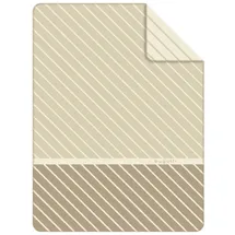 Bugatti PADDI Kuscheldecke 150 x 200 cm Beige/Braun