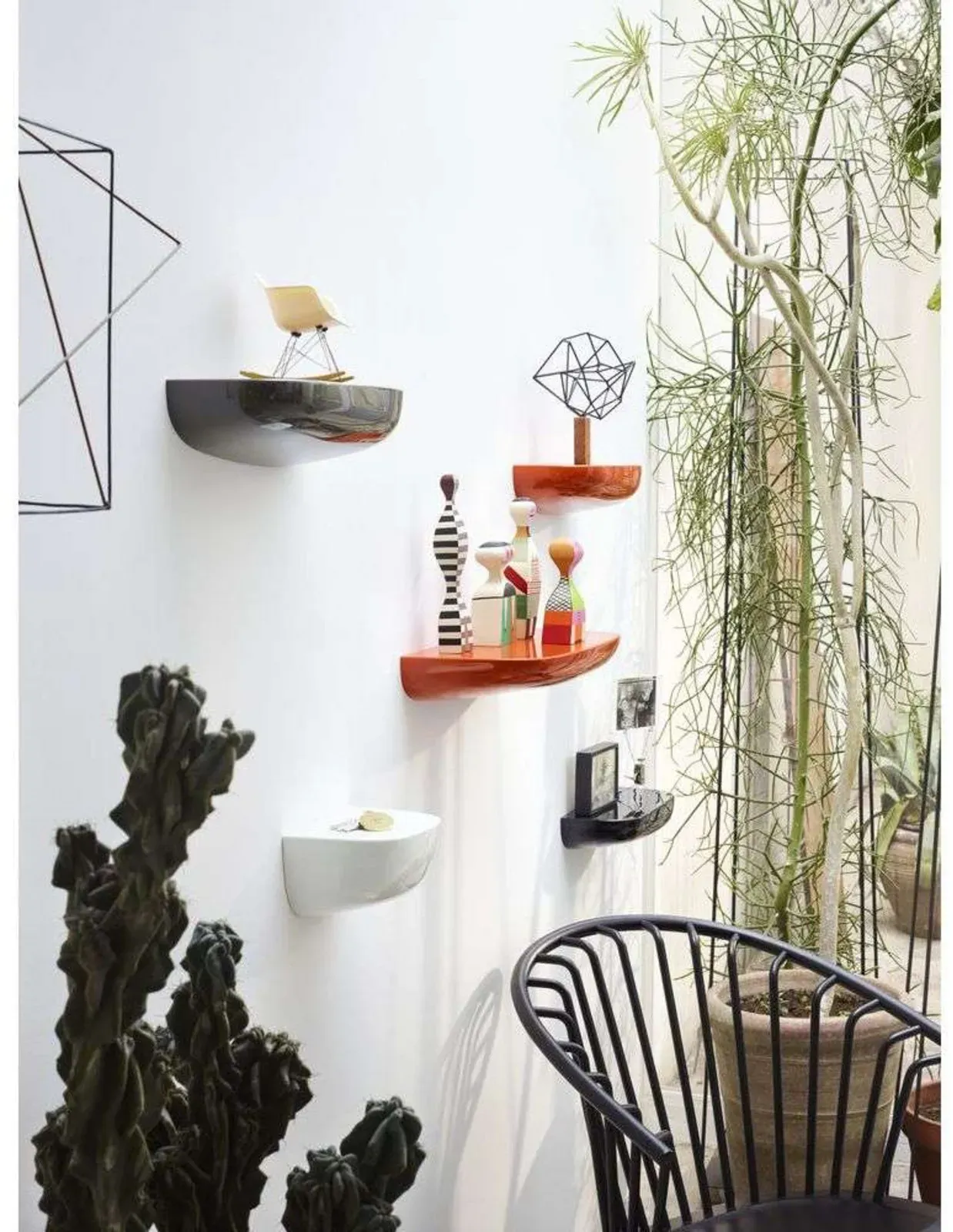 Zubehör Vitra, Multicolor, für Wohnzimmer, Holz - 8 - 18.5