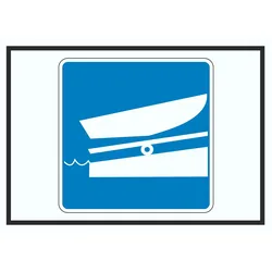 HB-Druck Ein- und Auswassern erlaubt Symbol A0 (841x1189mm)