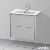 Duravit XSquare Waschtischunterschrank, 2 Auszüge, XS416500707,
