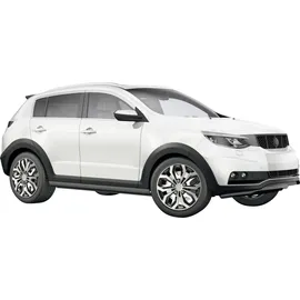 UniTEC Autoteile Daytona 16 Zoll 4 Stück Schwarz/Silber