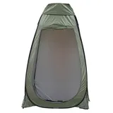 Outsunny Pop-up Duschzelt, Tragbares Sichtschutzzelt, Schnellaufbauzelt Mit Tragetasche Für Badezimmer Und Umkleidekabine, 120 X 120 X 190 Cm, Grün