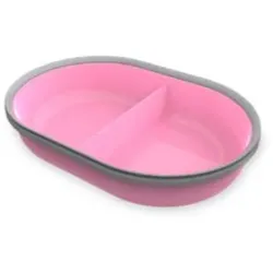 Segula 70929, Katze, Kunststoff, Grau, Pink, Haustier-Fütterungsschale, Monochro