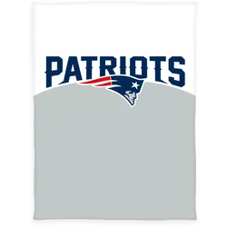NFL Wohndecke »Patriots«, mit tollem Super Bowl Motiv, American Football NFL bunt B/L: 150 cm x 200 cm