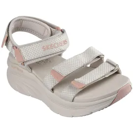 SKECHERS D'Lux Walker Sandal Damen Beige 39