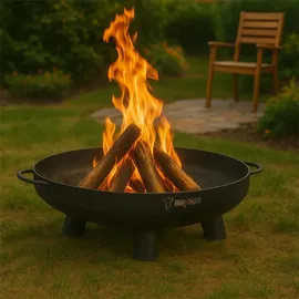 BBQ-Toro Feuerschale Ø 70 cm Schwarz