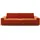 Candy Big-Sofa Polyester 3-Sitzer Orange