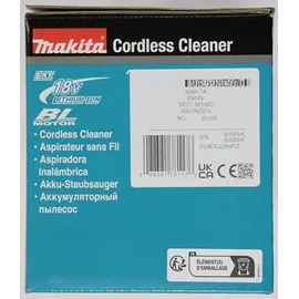 Makita DCL 284 FZ Akku-Handstaubsauger  ohne Akku