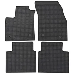 PETEX Fußmattensatz schwarz - vorbereitet für Befestigungssystem Universal  32510