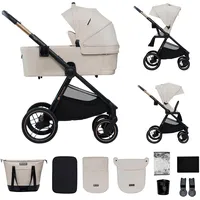Kinderkraft NEA 2.0 Soft Beige, Grau