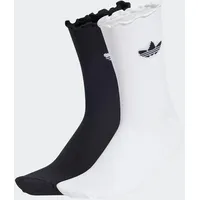 adidas Ruffle Sock 2 Paar Weiß XL