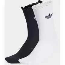 adidas Ruffle Sock 2 Paar Weiß XL