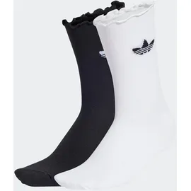 adidas Ruffle Sock 2 Paar Weiß XL