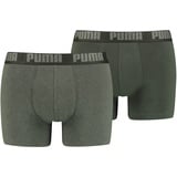 Puma Basic green melange XXL 2er Pack