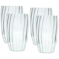 Intirilife Latte Macchiato Glas 0,35 l 4-tlg.