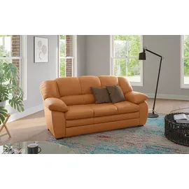 Cotta Couch Leder 3-Sitzer Braun