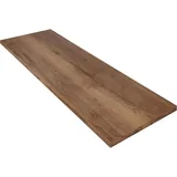 Nobilia nobilia® Arbeitsplatte passend zu allen Serien, Stärke: 3,8 cm, von drei Seiten beschichtet, in drei Breiten: 180, 210 und 240 cm braun 180 cm x 3,8 cm x 60 cm