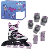 Fila J-One Combo 2 Kinder black/white/magenta 36-40