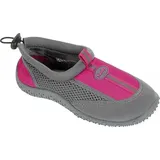 Fashy Guamo Kinder Badeschuhe, Gr. 35, grau/pink