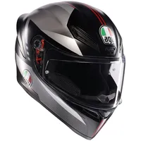 AGV K1 S Lap, Integralhelm Schwarz/Grau/Rot - L