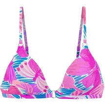 SUNSEEKER Bikini-Top Damen Blau/Pink 38 Cup C/D