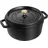 Staub Cocotte 26 cm rund schwarz