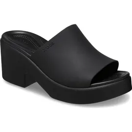 Crocs brooklyn Slide Heel Sandalen, Black, 37/38 EU