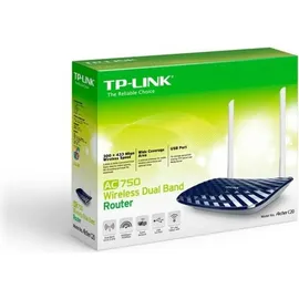 TP-LINK Technologies Archer C20 V2 AC750 Dualband Router