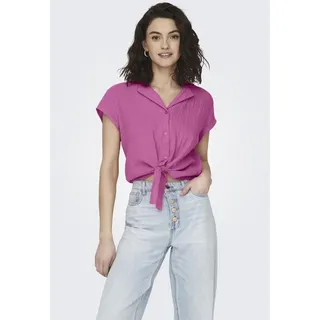 Only Kurzarmbluse »ONLTHYRA LIFE CAPSLEEVE SHIRT WVN«, Gr. L (40), Strawberry Moon, , 25621318-L