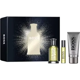 HUGO BOSS Boss Bottled Eau de Toilette mini 100 ml + Shower Gel 100 ml + Eau de Toilette 10 ml Geschenkset
