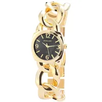 Excellanc Damenuhr mit Metallkettenarmband - Gold