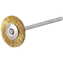 Lessmann Miniatur-Rundbürste Messingdraht 0,10 mm, Bürsten-⌀xBürstenbreite: 22X2 mm