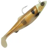 Savage Gear 4D Herring Big Shad - Gummifisch, Farbe:Glow Haddock / 300g 1+2pcs Glow