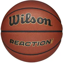 Wilson Reaction Pro Basketball, Braun/Gold, Gr. 5