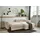 Uno Ecksofa Mikrofaser 2-Sitzer Beige