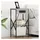 vidaXL Nachtschrank Graues Sonoma 41 x 31 x 76 cm Grau