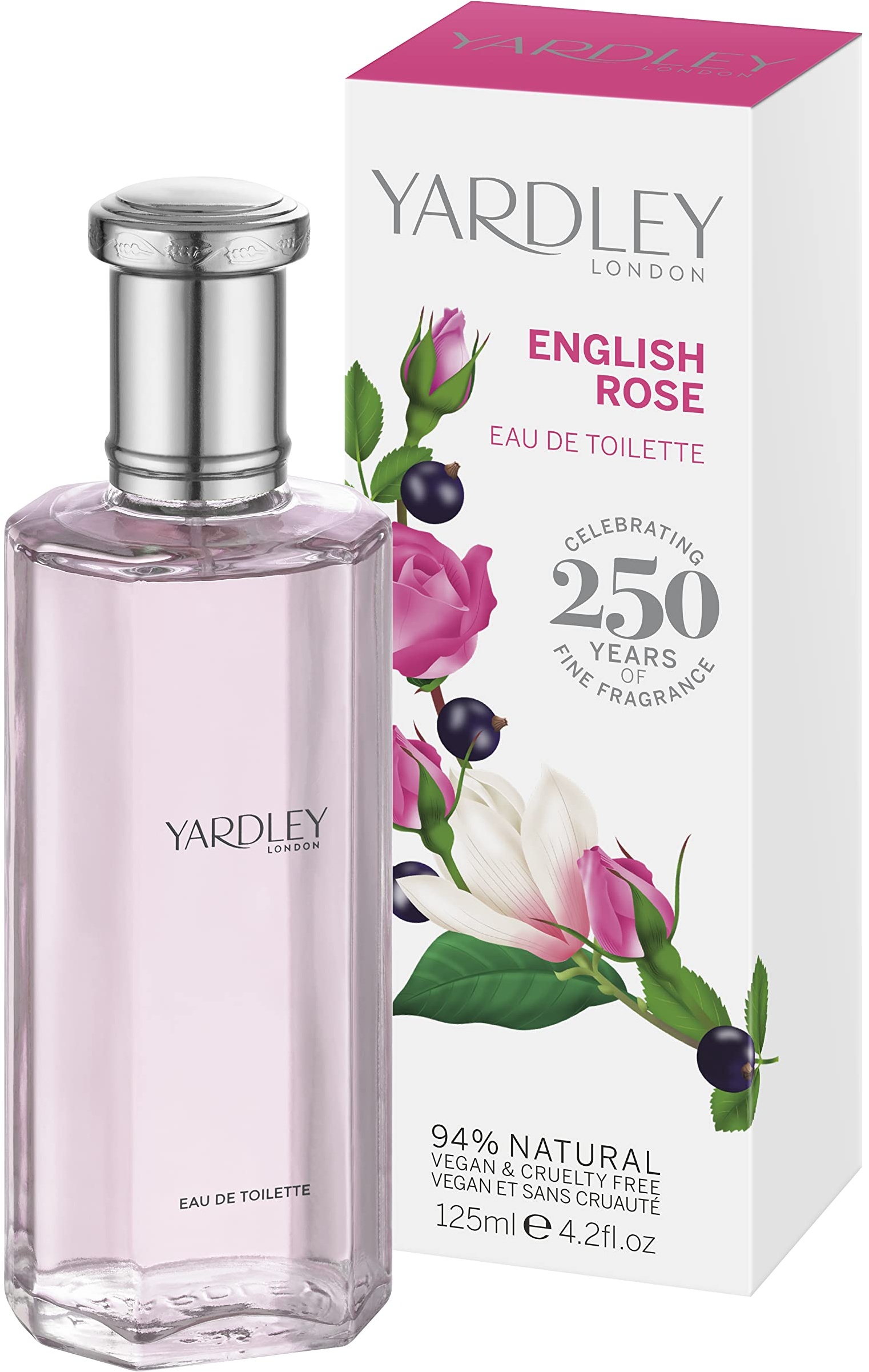 Yardley London English Rose EDT/ Eau de Toilette Perfume for her 125ml Y6320036-3