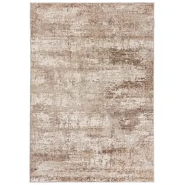 mazovia Abstraktes Vintage Designer Teppich - Kurzflor - Weich Teppich für Wohnzimmer, Esszimmer - ÖKO-TEX Wohnzimmerteppich - Teppiche Beige 80 x 150 cm
