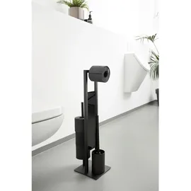 Wenko WC-Bürstengarnitur Rivalta Schwarz matt (23708100)