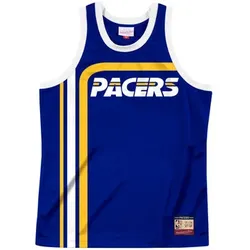Mitchell And Ness  Unterhemden Maillot Indiana Pacers team heritage  in Blau, EU L