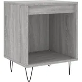 vidaXL Nachtschrank Grau Sonoma 40 x 35 x 50 cm Grau