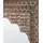 Beliani Wandspiegel PALI 60 x 90 cm Kupfer