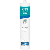 Otto-Chemie OTTOSEAL S 50 Glasklar-Silikon 310 ml Kartusche C30