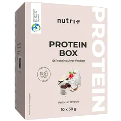 nutri+ Veganes Proteinpulver 3k - 10er Proben Paket - Bundle 10 St