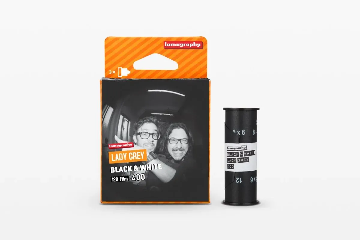 Lomography Lady Grey 120 ISO 400 3er Pack