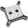 EK Water Blocks EK-Quantum Magnitude - 1700 Full Nickel, CPU Wasserkühler, Silber