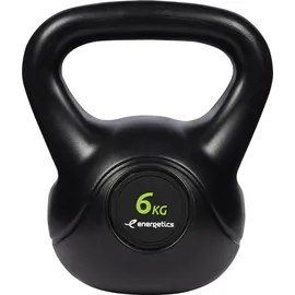 Energetics Kettlebell Cement Kettlebell 20 kg Schwarz/Orange