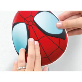 KOMAR Wandtattoo - Spidey and His Amazing Friends Lamp Swing - Größe 50 x 70 cm - Marvel, Wandsticker, Kinderzimmer, Aufkleber, Bunt