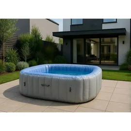MCW MCW-N97 Ø 180 x 63 cm eckig Grau-Blau