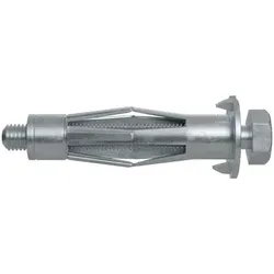 Hohlraum-Metalldübel HM-SS, 6kt.-Schraube, verzinkt 8x54 SS